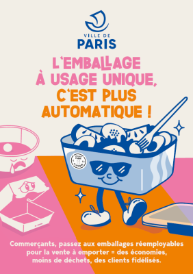 Flyer : Professionnels, passez au réemploi !
